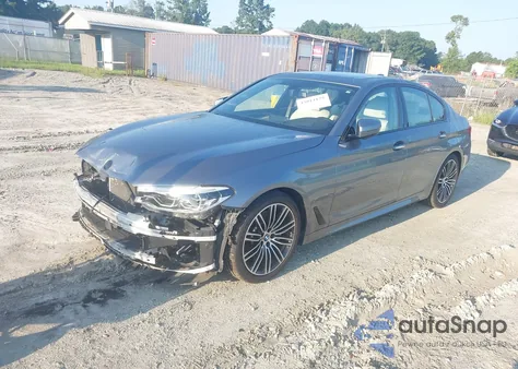 2017 BMW 540I xDrive из США, поврежденный, VIN WBAJE7C35HG889902